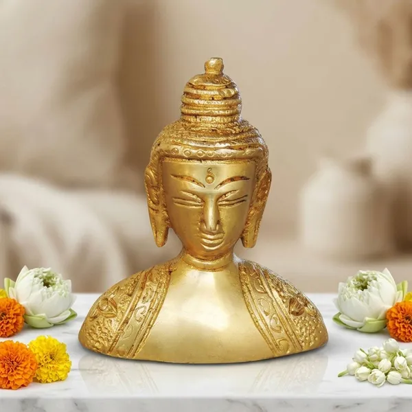 Brass_Showpiece_Buddha_Half_Statue_-_2.7x1x3.5_inch_(BS1073_C)