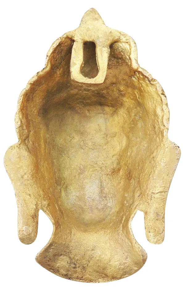 Brass_Showpiece_Buddha_Head_Statue_-_2x2x4_Inch_(BS1077_C)