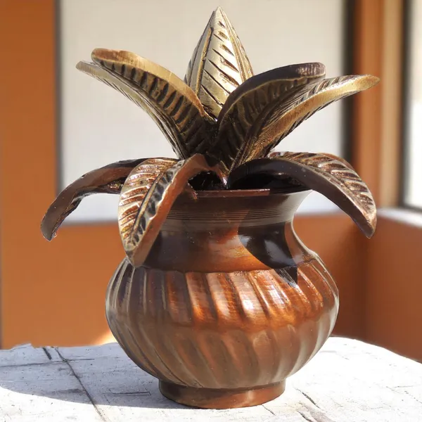 Brass_Showpiece_Antique_Kalash_-_4x4x5_Inch_(BS1082_A)