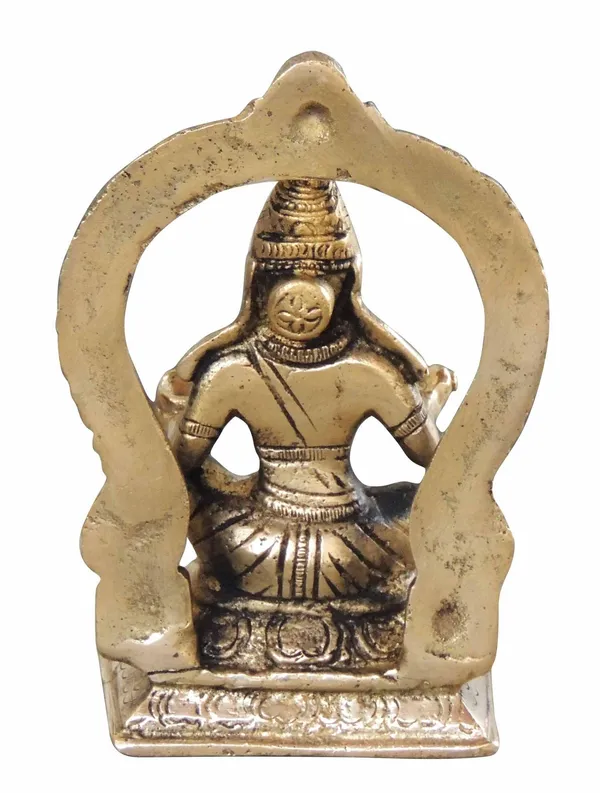 Brass_Annapurna_Devi_Murti_Statue_-_3x2x5.2_Inch_(BS1087_C)