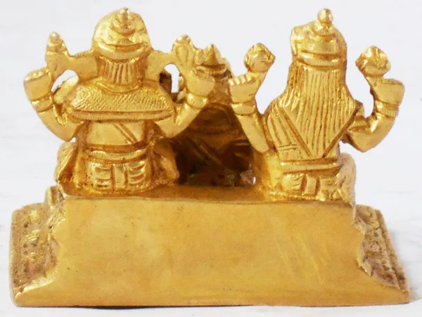 Brass_Showpiece_Gaensh_Laxmi_&_Kuber_Ji_Maharaj_God_Idol_Statue_-_3.5x3.5x2.8_inch_(BS1115_C)