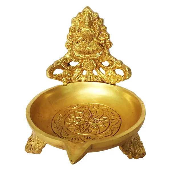 Brass_Table_Decor_Laxmi_Oil_Lamp_Deepak-_4x4x4_inch_(BS1160_L)