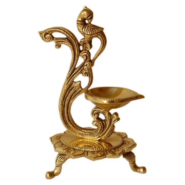Brass_Peacock_Diya_Jyoti_Deepak_Oil_Lamp_1_Wick_-_5.2x3.6x8_inch_(BS1164_A)