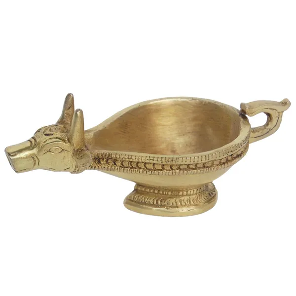 Brass_Table_Decor_Nandi_Oil_Lamp_Deepak_-_2.5x5.5x2.5_inch_(BS1182_A)