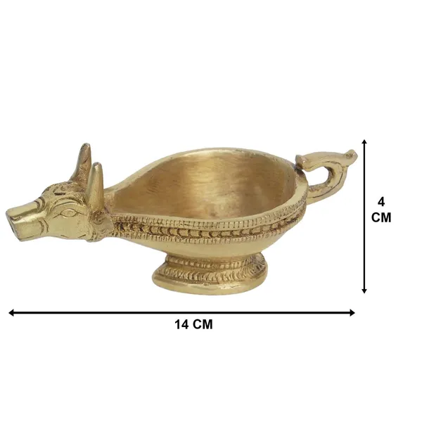 Brass_Table_Decor_Nandi_Oil_Lamp_Deepak_-_2.5x5.5x2.5_inch_(BS1182_A)