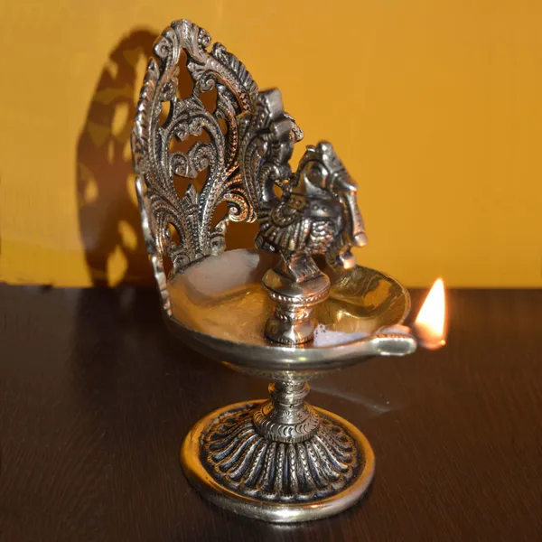 Brass_Cock_(Murga)_Oial_Lamp_Deepak_-_4x4x6_inch_(BS1196_A)