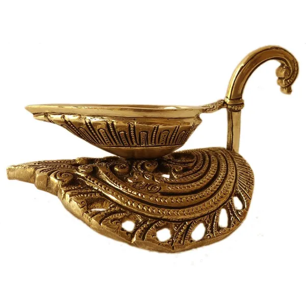 Brass_Table_Decor_Duck_Shape_Oil_Lamp_Deepak_-_6x4x3.6_inch_(BS1197_A)