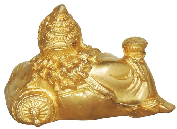 Brass_Showpiece_Sleeping_Kuber_Ji_Statue_-_5.2x3x4_Inch_(BS1215_A)
