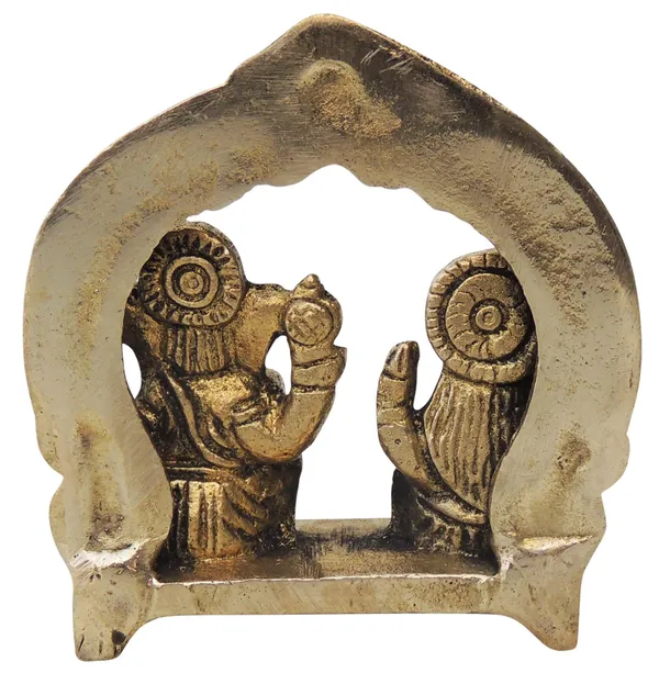 Brass_Showpiece_Laxmi_Ganesh_Statue_-_2.6x1x3_Inch_(BS1233_A)