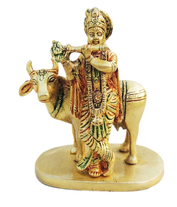Brass_Showpiece_Cow_Krishna_Statue_-_4x2.5x5_inch_(BS1243_B)