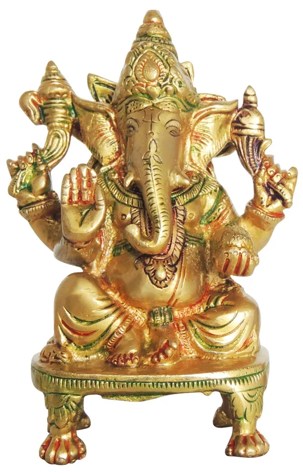 Brass_Showpiece_Ganesh_Ji_Statue_-_3.6x2.5x5.6_inch_(BS1245_G)