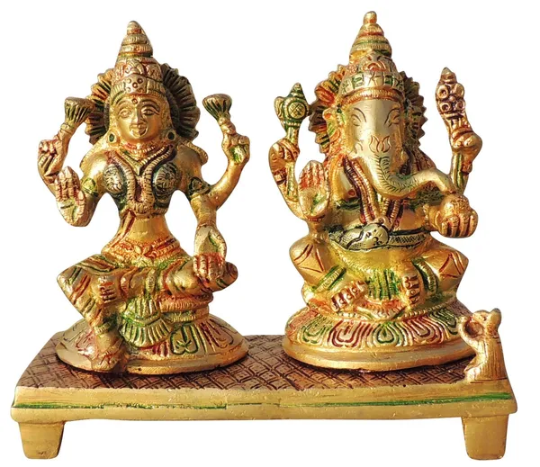 Brass_Showpiece_Laxmi_Ganesh_Statue_-_6.5x5x6_Inch_(BS1246_A)