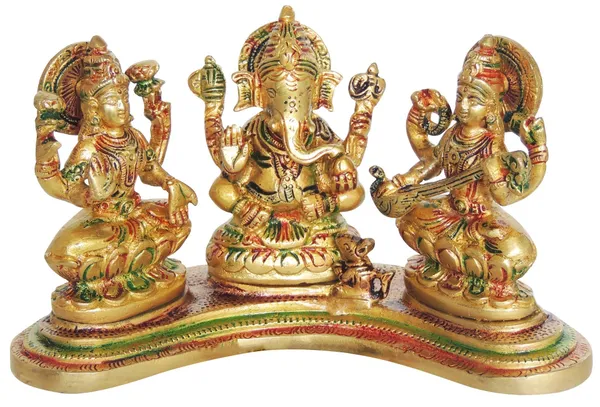 Laxmi_Ganesh_Saraswati_Combine_-6.3x2.2x4.2_Inch_(BS1247_B)
