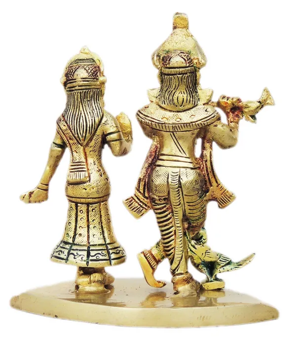 Brass_Showpiece_Radha_Krishna_Statue_-_4.6x2.6x5.3_inch_(BS1248_C)