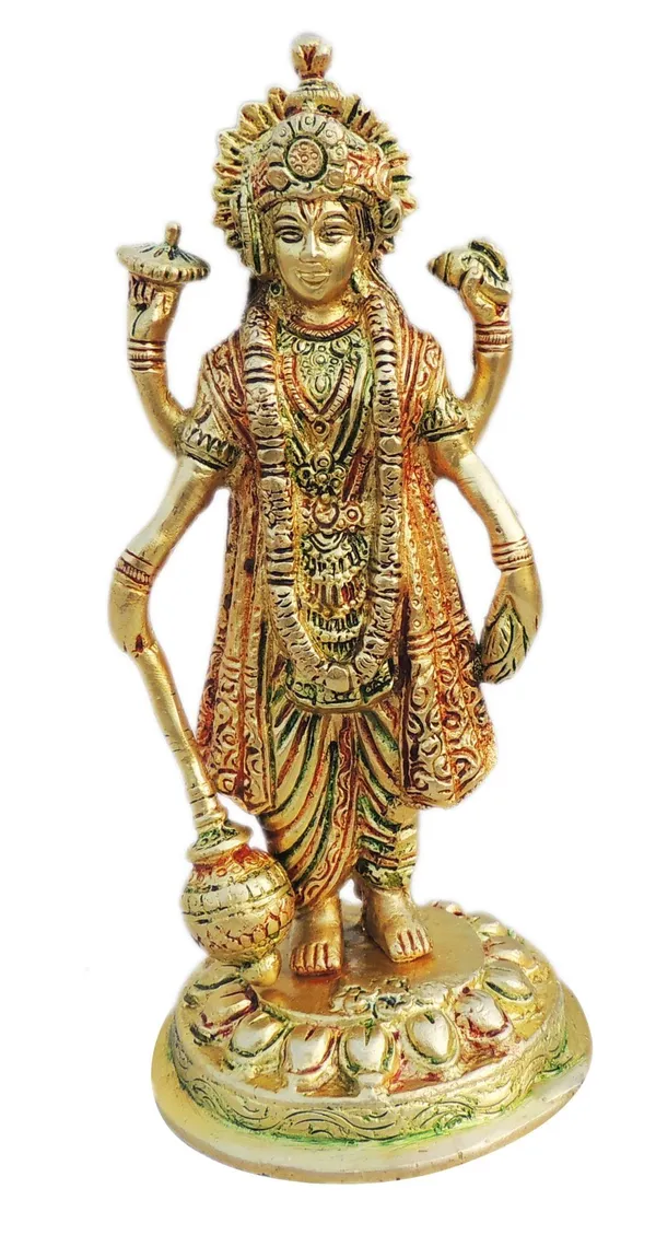 Brass_Showpiece_Vishnu_Statue_-_3.5x3.5x7.5_inch_(BS1250_C)