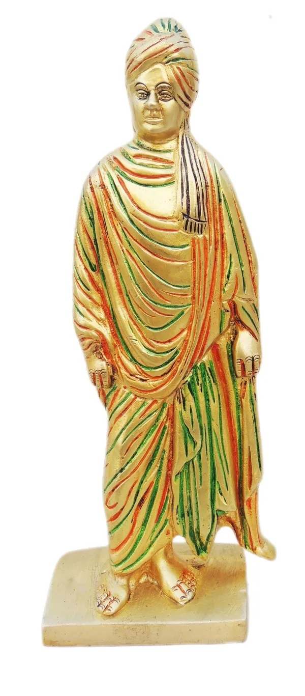 Brass_Showpiece_Vivekanand_Ji_Statue_-_4.2x4.2x10.2_inch_(BS1252_C)