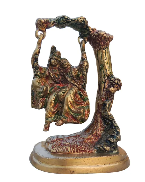 Brass_Showpiece_Radha_Krishna_Statue_With_Tree_-_4.3x3x7_Inch_(BS1256_C)