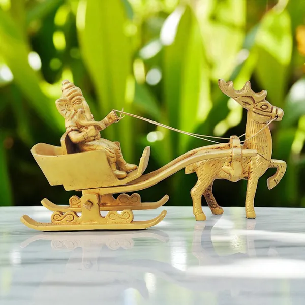 Brass_Showpiece_Ganesh_Rath_Statue_-_7x2.5x4_inch_(BS1260_A)