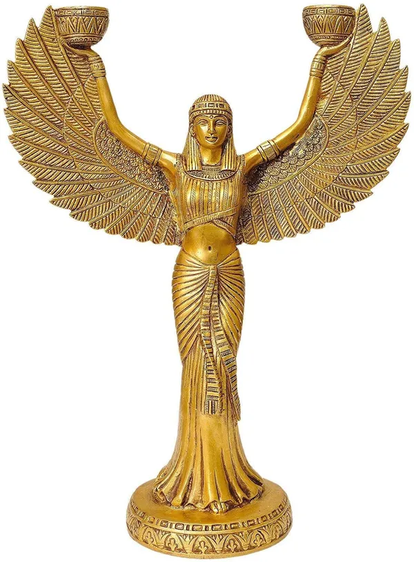 Brass_Egyptian_Mummy_Candle_Holder_-9x3.5x12_Inches_(BS1281_A)