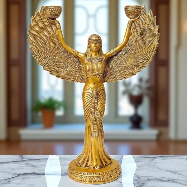 Brass_Egyptian_Mummy_Candle_Holder_-9x3.5x12_Inches_(BS1281_A)