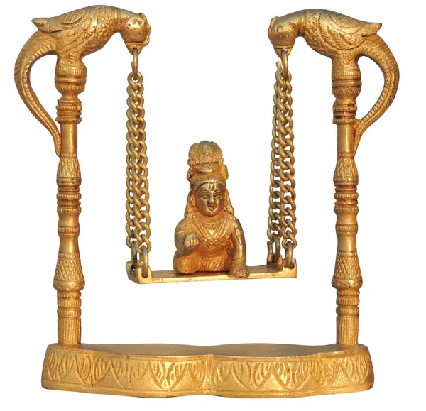 Brass_Showpiece_Laddu_Gopal_Jhula_Statue_-_8x2x8_Inch_(BS1289_B)