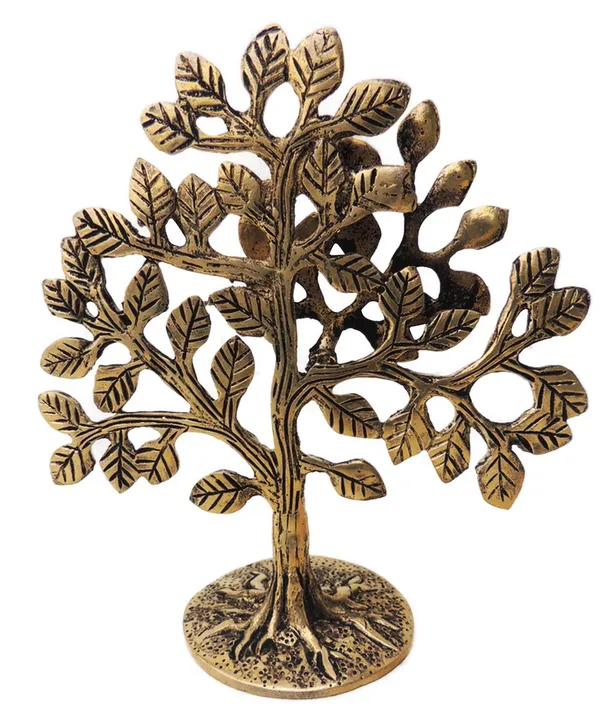 Brass_Table_Decor_Showiece_Kalpavriksha_Tree_Statue_-_6.2x2.7x6.6_Inch_(BS1295_B)