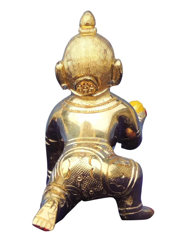 Brass_Showpiece_Laddu_Gopal_Idol_Statue_-_3.5x1.5x3_Inch_(BS1300_C)