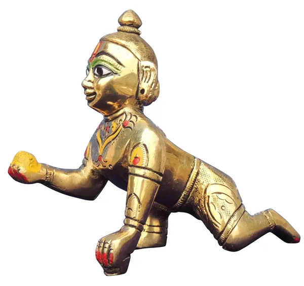 Brass_Showpiece_Laddu_Gopal_Idol_Statue_-4.5x2x3.5_Inch_(BS1300_D)