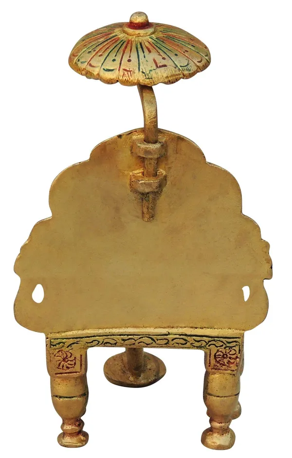 Brass_Showpiece_Sai_Baba_umbrella_statue\_Idol_-_3.5x2.5x4_Inch_(BS1304_D)