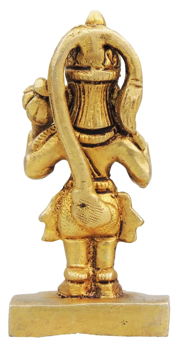 Brass_Showpiece_Hanuman_Ji_God_Idol_Statue_-_1.6x1.2x3.2_Inch_(BS1313_B)