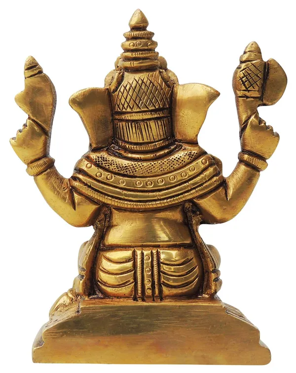 Brass_Showpiece_Ganesh_Ji_Statue_-_3.5x2.5x4_Inch_(BS1315_G)