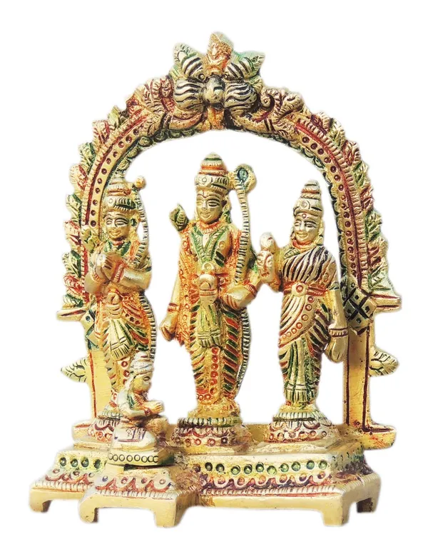 Brass_Showpiece_Ram_Dharbar_Same_Base_Statue_-_4.5x2x5.5_Inch_(BS131_F)