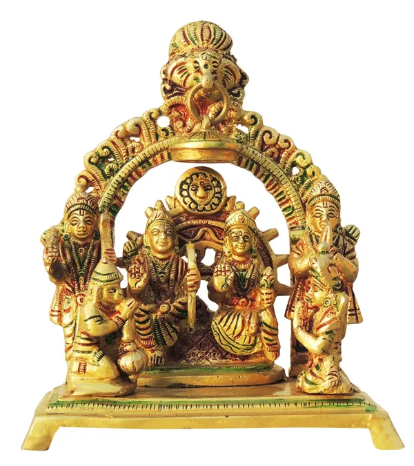 Brass_Showpiece_Ram_parivar/_Ram_darbar_Idol_statue_-5.5x3x6.5_Inch_(BS131_H)