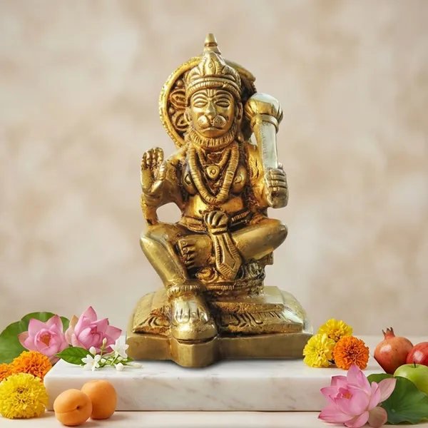 Brass_Showpiece_Hanuman_Ji_Statue_-_2.5x2.7x4.5_Inch_(BS1333_F)