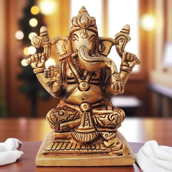 Brass_Showpiece_Ganesh_Ji_God_Idol_Statue_-_3.3x2.2x4.2_Inch_(BS1335_G)