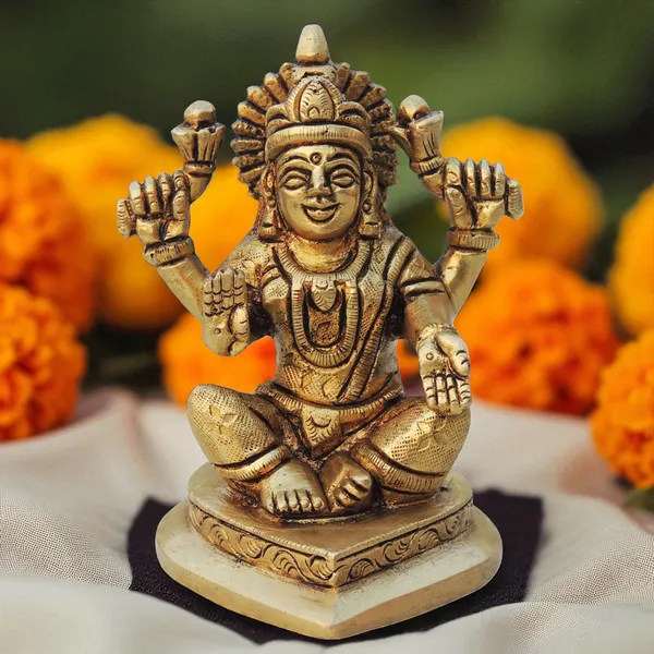 Brass_Showpiece_Laxmi_Ji_God_Idol_Statue_-_2.5x2.6x4_Inch_(BS1336_L)