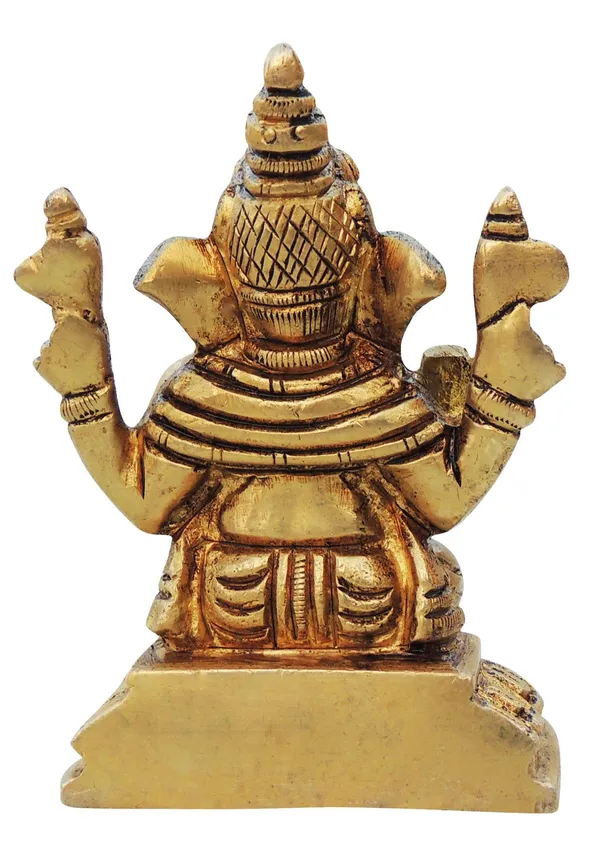Brass_Showpiece_Ganesh_Ji_Statue_-_2.2x1.5x3.1_Inch_(BS1338_G)