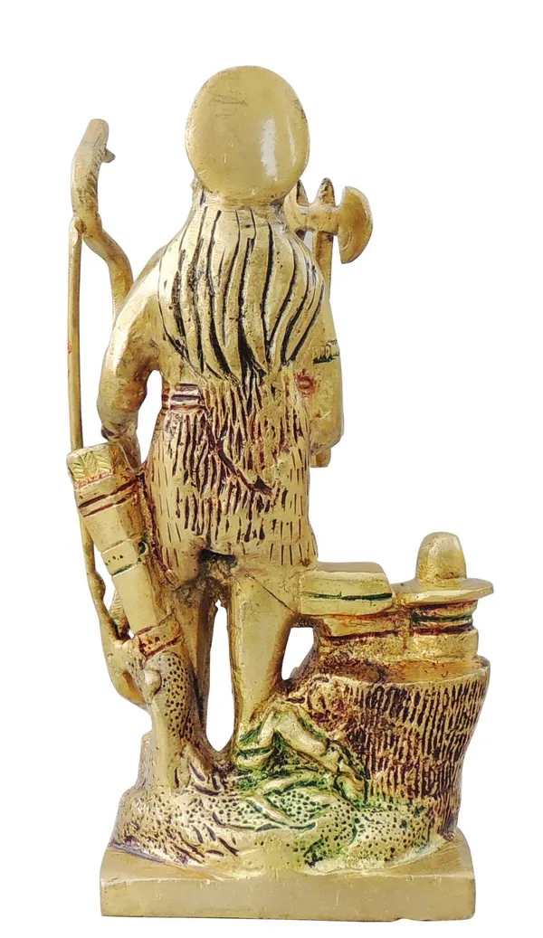 Brass_Showpiece_Parshuram_Ji_God_Idol_Statue_-_3.5x2.5x7_Inch_(BS1339_A)
