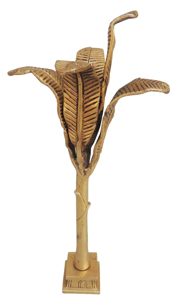 Brass_Table_Decor_Showpiece_Banana_Tree_-_6.5x5.5x11_Inch_(BS1344_B)