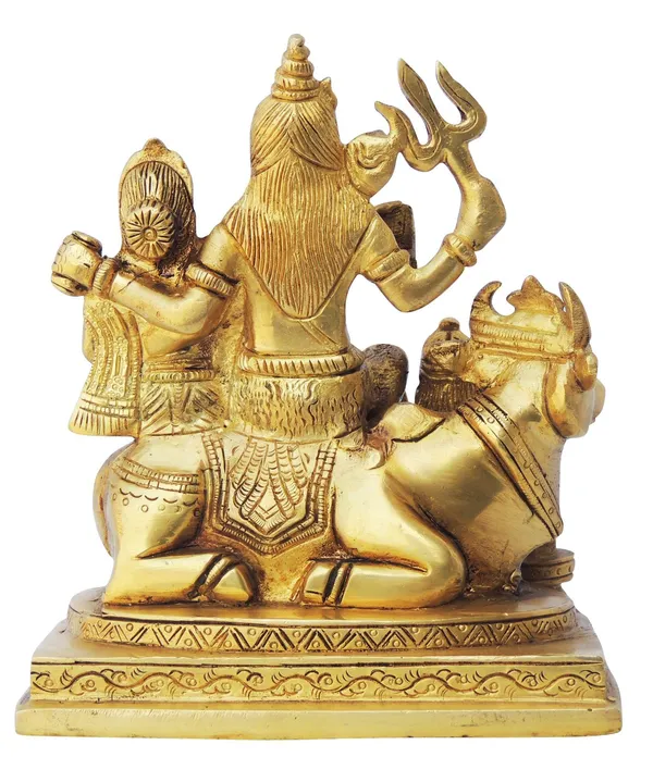 Brass_Showpiece_Shiv_Parivar_God_Idol_Statue_-_5.2x3.5x6_Inch_(BS1386_F)