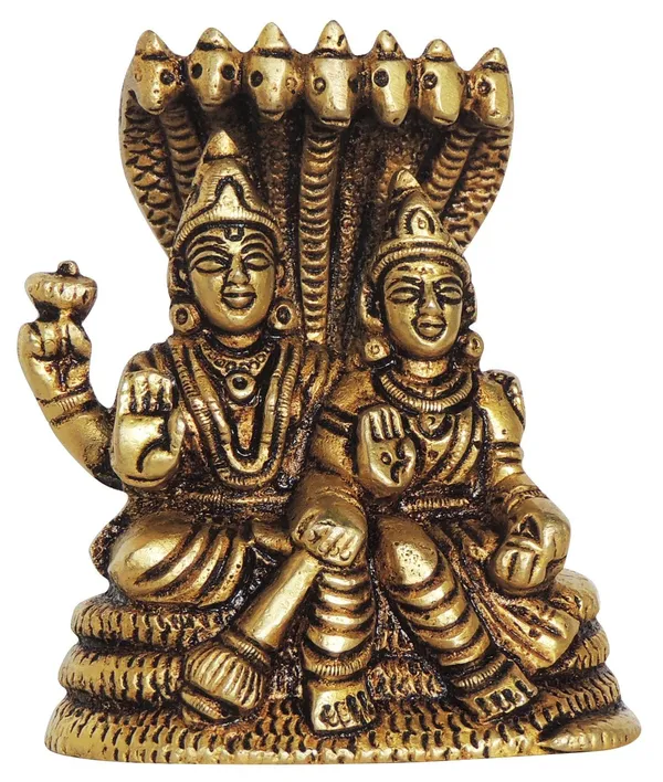 Brass_Showpiece_Laxmi_Vishnu_God_Idol_Statue_-_3x2x3.5_Inch_(BS1392_F)