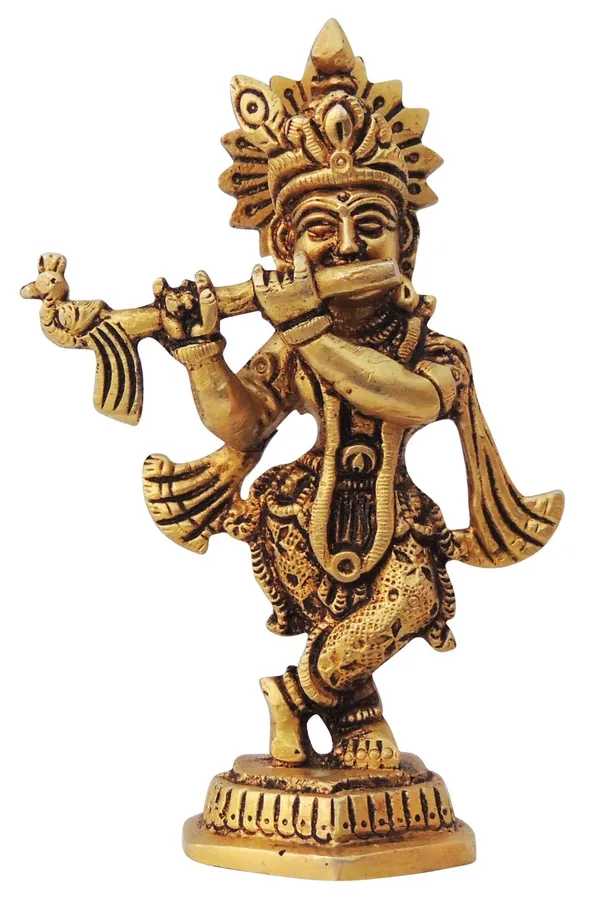 Brass_showpiece_Krishna_Idol_Statue_-_2.5x1.5x4.5_Inches_(BS1393_K)