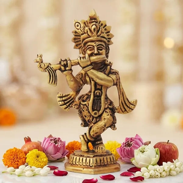 Brass_showpiece_Krishna_Idol_Statue_-_2.5x1.5x4.5_Inches_(BS1393_K)