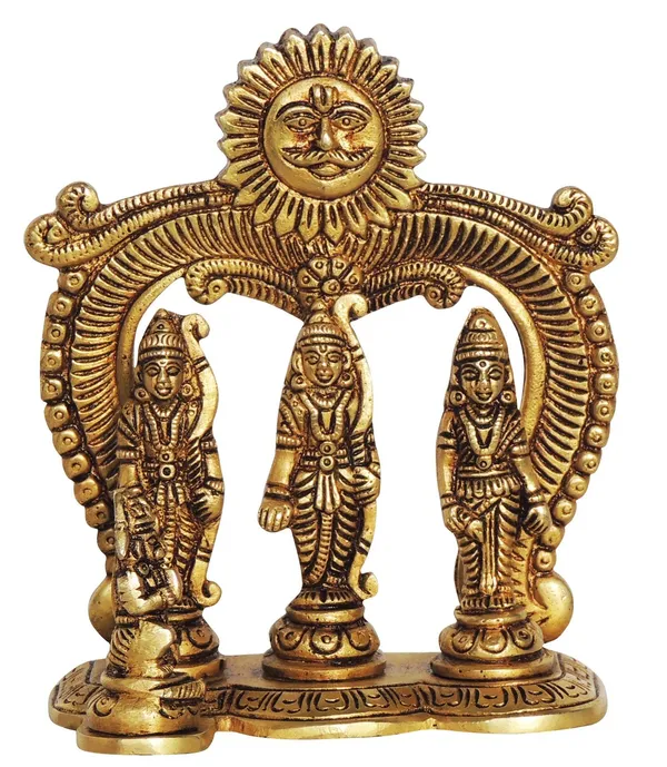 Brass_Showpiece_Ram_Darbar_God_Idol_Statue_-_4.6x2.6x5.5_Inch_(BS1394_F)