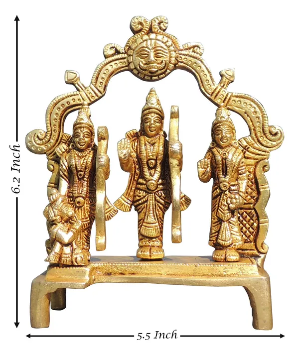 Brass_Showpiece_Ram_Darbar_God_Idol_Statue_-_5.5x1.5x6.2_Inch_(BS1394_H)