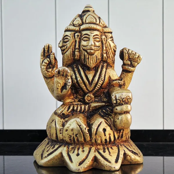 Brass_Showpiece_Brahma_Ji_God_Idol_Statue_-_1.5x1.5x2.2_Inch_(BS1397_B_)