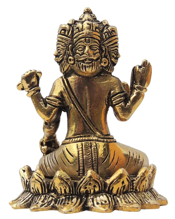 Brass_Showpiece_Brahma_Ji_God_Idol_Statue_-_3.5x3.5x4_Inch_(BS1397_F_)