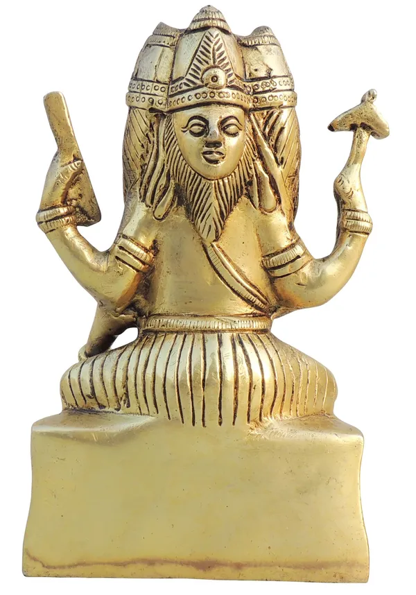 Brass_Showpiece_Brahma_Ji_God_Idol_Statue_-_5x2.5x8_Inch_(BS1397_L)