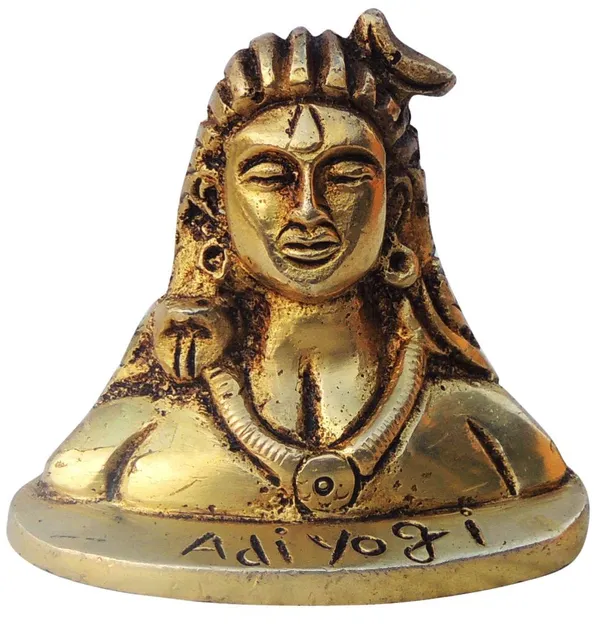 Brass_Showpiece_Aadiyogi_Statue_-_2.5x1.5x2.2_Inch_(BS1400_B)
