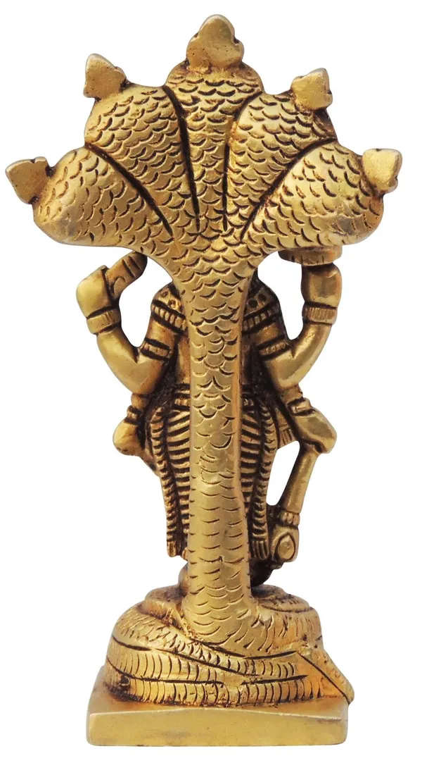 Brass_Showpiece_Vishnu_Ji_God_Idol_Statue_-_2.6x1.6x5_Inch_(BS1401_C)